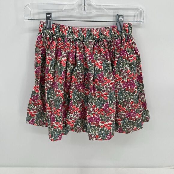 Oshkosh B‘Gosh Floral Textured Skirt Elastic Waist Knee Length girls 8 - Picture 5 of 5